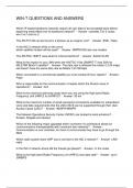 WIN-T QUESTIONS AND ANSWERS
