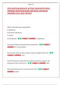 CPSS OPHTHALMOLOGY ACTUAL EXAM WITH WELL  VERIFIED QUESTION BANK AND WELL DETAILED  ANSWERS 2025 NEW UPDATE