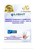 MNG2602 Assignment 1 &lpar;COMPLETE ANSWERS&rpar; Semester 2 2025 &ndash; DUE 30 September 2025&semi;100&percnt; trusted &comma;comprehensive and complete reliable solution with clear explanation