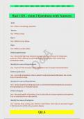 Rad 1125 - exam 2 Questions with Answers 