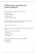 CIVE&lpar;  ALL COMBINED&rpar;  EXAM ALREADY PASSED &lpar;LATEST UPDATE&rpar;
