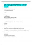 PMP Actual Exam Prep Questions - Chapter 3 Project Mgmt Processes Correctly Solved to Score A&plus;