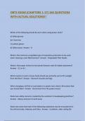 OBT3 EXAM &lpar;CHAPTERS 1-17&rpar; 166 QUESTIONS WITH ACTUAL SOLUTIONS&excl;&excl;