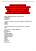 NUR224&colon; Psychosis and Schizophrenia UPDATED 2025&sol;2026 COMPLETE EXAM QUESTIONS WITH CORRECT SOLUTIONS&vert;&vert;ALREADY GRADED 100&percnt; GUARANTEED PASS&excl;&excl;&excl;