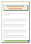 Georgia Adjuster Exam 2 2025 Questions and Answers