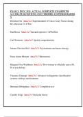 EXAM 2- PSYC 3511  ACTUAL COMPLETE EXAM&vert;WITH  ACCURATE QUESTIONS AND VERIFIED ANSWERS&vert;GRADED  A