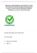 IHUMAN CYRUS HORTON CASE STUDY 57 YEAR OLD WITH ACUTE LEFT KNEE PAIN FOR 2 DAYS LATEST CASE STUDY REVIEWED BY EXPERT FEEDBACK&period; ACTUAL CASE STUDY 2025