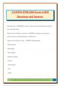 UCONN PNB 2264 Exam 4 2025 Questions and Answers