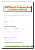 IFSTA Chapter 4 - Fire Dynamics Exam 2025 Questions and Answers