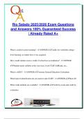 Rio Salado 2025&sol;2026 Academic Programs & Exams &ndash; 80&plus; Verified Q&A &vert; Credit for Prior Learning&comma; CLEP&comma; AGEC&comma; GED&comma; Associate Degrees&comma; MyPath2ASU & Advising