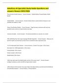 Salesforce AI Specialist Study Guide Questions and answers Newest 2025&sol;2026 