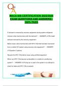 MACS 609 Certification Exam 2025&sol;2026 &ndash; 23 Real Exam Questions & Answers &vert; HFC-134a&comma; HFO-1234yf&comma; Leak Detection&comma; EPA Section 609 Compliance