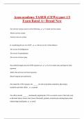 Axon academy TASER &lpar;CEWs&rpar; part 1&sol;2  Exam Rated A&plus; Brand New 