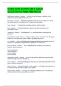 RADT 1070 CHAPTER 3 EXAM QUESTIONS AND ANSWERS
