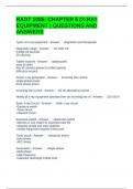 RADT 1085&colon; CHAPTER 5 &lpar;X-RAY EQUIPMENT &rpar; QUESTIONS AND ANSWERS