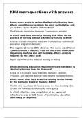 KBN exam questions with answers