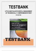 Test Bank For Dental Management of the Medically Compromised Patient 9th Edition by Little.