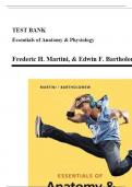 Test Bank For Essentials of Anatomy & Physiology 8th Edition by Frederic H&period; Martini &vert;&vert;ISBN&colon;9780135203804