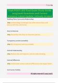 Utah POST LEO Final Exam Study Guide  2025&sol;2026 Questions and Correct  Answers&sol; Latest Update &sol; Already Graded