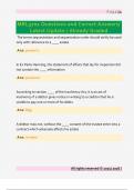 MRL3701 Questions and Correct Answers&sol;  Latest Update &sol; Already Graded