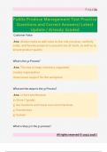 Publix Produce Management Test Practice  Questions and Correct Answers&sol; Latest  Update &sol; Already Graded 