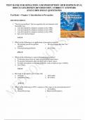 Test Bank for Sensation and Perception  10th Edition by E&period; Bruce Goldstein 