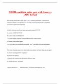 WREB EXAM PACK WITH COMPLETE SOLUTIONS 