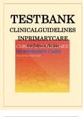 Test Bank for Clinical Guidelines in Primary Care&comma; 4th Edition by Hollier &lpar;Chapters 1-12&rpar;