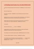 C-39 Roofing Trade Practice Test 1 GUARANTEED PASS&excl;&excl;