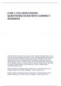 CAIB 1 CH1 &lpar;Discussion Questions&rpar; with correct answers