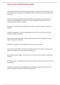 WGU D431 EXAM 2025 QUESTIONS AND ANSWERS