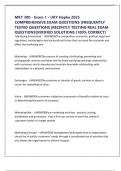MKT 300 - Exam 1 - UKY Hapke 2025 COMPREHENSIVE EXAM QUESTIONS &vert;FREQUENTLY TESTED QUESTIONS &vert;RECENTLY TESTING REAL EXAM QUESTIONS&vert;VERIFIED SOLUTIONS &lpar;100&percnt; CORRECT&rpar;