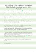 NUR 402 Exam Complete Prep Bundle &ndash; Final & Midterm &vert; Nursing Study Guide&comma; Test Bank&comma; Quizzes & Verified Answers