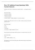 Psyc 357 midterm Exam Questions With Correct Answers 