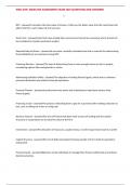WGU D291 OBJECTIVE ASSESSMENT EXAM 2025 QUESTIONS AND ANSWERS
