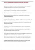 WGU D291 PRE-ASSESSMENT REVIEW&period; EXAM 2025 QUESTIONS AND ANSWERS