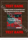 Test Bank for Understanding Pathophysiology&comma; 1st Canadian Edition by Mohamed El-Hussein&comma; Kelly Power-Kean&comma; Stephanie Zettel&comma; Sue Huether&comma; Kathryn McCance