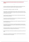 WGU C213 ACCOUNTING FOR DECISION MAKERS&period; EXAM 2025 QUESTIONS AND ANSWERS