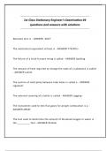 1st Class Stationary Engineer's Examination &num;4 questions and answers with solutions 