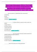 Basic Code Enforcement TEEX & TDLR 2025-2026 most recent version Comprehensive 105 questions and verified answers accurate solutions Already graded A&plus; Get it 100&percnt; correct