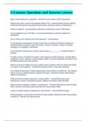 CA notary Questions and Answers correct