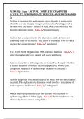 NURS 351&colon; Exam 1 ACTUAL COMPLETE EXAM&vert;WITH  ACCURATE QUESTIONS AND VERIFIED ANSWERS&vert;GRADED  A
