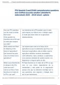 Exam &lpar;elaborations&rpar; FFA  