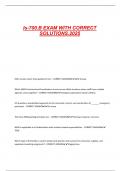Is-700&period;B EXAM WITH CORRECT SOLUTIONS&period;2025&period;