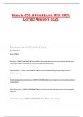 Nims Is-700&period;B Final Exam With 100&percnt;  Correct Answers 2025