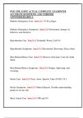 WSU CPR AUDIT ACTUAL COMPLETE  EXAM&vert;WITH  ACCURATE QUESTIONS  AND VERIFIED   ANSWERS&vert;GRADED A
