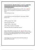 NURS 3333 EXAM 1 REVIEW MOD 1-3 ACTUAL COMPLETE  EXAM&vert;WITH ACCURATE QUESTIONS AND VERIFIED  ANSWERS&vert;GRADED A 