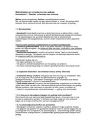 Be&iuml;nvloeden en veranderen van gedrag