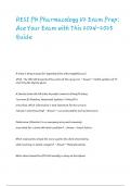 HESI PN Pharmacology V2 Exam Prep&colon;Ace Your Exam with This 2024-2025Guide
