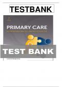 PRIMARY CARE INTERPROFESSIONAL COLLA  BORATIVEPRECTICE7THEDITIONTESTBANK&Tab; BY TERRY MAHAN BUTTARO &vert; ALL CHAPTERS 1- 228
